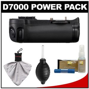 Nikon MB-D11 Grip Multi-Power Battery Pack for the D7000 Digital SLR Camera with Cleaning & Accessory Kit - Digital Cameras and Accessories - Hip Lens.com