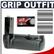 Nikon MB-D80 Grip Multi Power Battery Pack for the D80 & D90 with (2) EN-EL3e Batteries + Cleaning Cloth