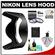 Nikon HB-32 Bayonet Lens Hood for 18-70mm, 18-135mm, 18-105mm VR DX Nikkor Lens with 3 (UV/FLD/CPL) Filter Set + Accessory Kit