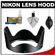 Nikon HB-35 Bayonet Lens Hood for Nikon 18-200mm f/3.5-5.6G VR II DX AF-S with Cleaning Kit