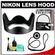 Nikon HB-35 Bayonet Lens Hood for Nikon 18-200mm f/3.5-5.6G VR II DX AF-S with UV Filter + Accessory Kit