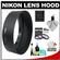 Nikon HB-45 Bayonet Lens Hood for 18-55mm VR G DX AF-S with 3 (UV/FLD/CPL) Filter Set + Accessory Kit