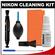 Nikon Digital Camera and Lens Cleaning Kit with Nikon Optics Cleaning Kit, LensPen + Hurricane Blower