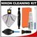 Nikon Digital Camera and Lens Cleaning Kit with Nikon Optics Cleaning Kit, LensPen, Lens Cloth Spudz + Hurricane Blower