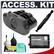 Nikon BL-3 Battery Chamber Cover for MB-40 & EN-EL4a & MB-D10 Grip with EN-EL4a Nikon Battery + Cleaning Kit