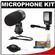 Nikon ME-1 Stereo Microphone for D4, D800, D7000, D5100, D3s, D300s, Coolpix P7100, 1 V1 Supplied with Wind Screen and Soft Case + LED Light + Nikon Cleaning Kit