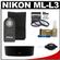 Nikon ML-L3 Wireless Infrared Shutter Release Remote Control for D7000, D5200, D5100, D3200 & 18-55mm Lens + 3 Filters Set + HB-45 Hood Kit