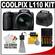 Nikon Coolpix L110 Digital Camera (Matte Black) - Factory Demo with (4) Batteries & Charger + Case + Accessory Kit