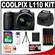 Nikon Coolpix L110 Digital Camera (Matte Black) - Factory Demo with 16GB Card + (4) Batteries & Charger + Case + Accessory Kit