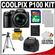 Nikon Coolpix P100 Digital Camera (Matte Black) - Factory Demo with 8GB Card + (2) EN-EL5 Batteries + Tripod + Accessory Kit