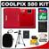 Nikon Coolpix S80 Digital Camera (Red) - Factory Demo with 8GB Card + Battery + ZE-DC1 Case + Travel Tripod + Accessory Kit