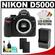 Nikon D5000 Digital SLR Camera Body - Factory Demo with (2) Batteries + Charger + Accessory Kit