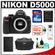 Nikon D5000 Digital SLR Camera Body - Factory Demo with 16GB Card + Battery + Case + Accessory Kit
