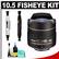 Nikon 10.5mm f/2.8 DX AF ED Fisheye-Nikkor Lens with Nikon Lenspen + Accessory Kit