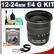 Nikon 12-24mm f/4 G DX AF-S ED-IF Zoom-Nikkor Lens with UV Filter + Accessory Kit