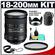 Nikon 18-200mm f/3.5-5.6G VR II DX ED AF-S Nikkor-Zoom Lens with UV Multi-Coated Filter + Cleaning Kit