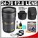 Nikon 24-70mm f/2.8G AF-S ED Zoom-Nikkor Lens with Hoya UV Filter + Accessory Kit