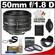Nikon 50mm f/1.8D AF Nikkor Lens with 3 UV/FLD/CPL Filters + Hood + Cleaning Kit