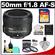 Nikon 50mm f/1.8 G AF-S Nikkor Lens with 16GB SD Card + 3 (UV/FLD/CPL) Filter Set + Accessory Kit