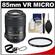 Nikon 85mm f/3.5 G VR AF-S DX ED Micro-Nikkor Lens with UV Filter + Accessory Kit