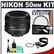 Nikon 50mm f/1.4G AF-S Nikkor Lens with UV Filter + Cleaning Kit