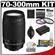 Nikon 70-300mm f/4-5.6 G AF Zoom-Nikkor Lens with Nikon EN-EL15 Battery + UV/FLD/CPL Filters + Cleaning Kit