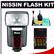 Nissin Digital Speedlite Di866 Flash (for Nikon i-TTL) with Batteries + Cleaning Kit