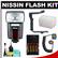 Nissin Digital Speedlite Di866 Flash (for Nikon i-TTL) with Batteries + Bracket + Cord + Cleaning Kit