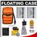 Olympus Digital Camera Floating Case (Orange/Black Trim) with (2) Li-50B Batteries + Accessory Kit