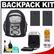 Olympus Mini Backpack Digital Camera Case with 2 BLS-1 Batteries + Charger + Accessory Kit