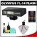 Olympus Pen FL-14 Electronic Flash for Micro Four Thirds (Black) - NEW (NO Original Box) with Batteries & Charger + Cleaning Kit