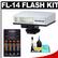 Olympus Pen FL-14 Electronic Flash for Micro Four Thirds with Batteries & Charger + Cleaning Kit