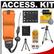 Olympus Floating Foam Strap for Stylus SW/Tough Series (Orange) with Li-42B Battery + 50” Tripod + Accessory Kit