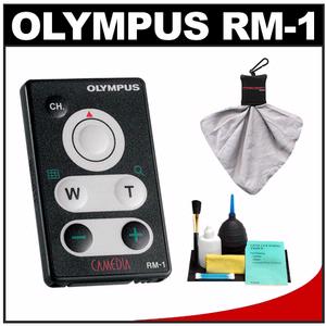 Olympus RM-1 Wireless Remote Shutter Release Control with Spudz + Cleaning Kit - Digital Cameras and Accessories - Hip Lens.com