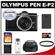 Olympus Pen E-P2 Micro 4/3 Digital Camera & 17mm f/2.8 Lens (Black/Silver) with 2yr Extended Warranty + 8GB Card + Battery + Case + Filter + Accessory Kit