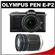 Olympus Pen E-P2 Micro 4/3 Digital Camera & 14-42mm Lens (Black) with M.Zuiko 40-150mm f/4.0-5.6 Micro ED Digital Zoom Lens (Black)