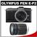 Olympus Pen E-P2 Micro 4/3 Digital Camera & 17mm f/2.8 Lens (Black/Silver) with M.Zuiko 40-150mm f/4.0-5.6 Micro ED Digital Zoom Lens (Black)