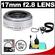 Olympus M.Zuiko 17mm f/2.8 Micro ED Digital Lens (Silver) - NEW (NO Original Box) with UV Filter + Accessory Kit
