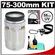 Olympus M.Zuiko 75-300mm f/4.8-6.7 ED Digital Zoom Lens (Silver) with UV Filter + Accessory Kit