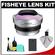 Olympus FCON-P01 Fisheye Converter for M.Zuiko 14-42mm II Lens (Silver) with BLS-1/BLS-5 Battery + Cleaning Accessory Kit
