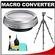 Olympus MCON-P01 Macro Converter for M.Zuiko 14-42mm II, 14-150mm, 40-150mm Lens (Silver) with Tripod + Accessory Kit
