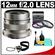 Olympus M.Zuiko 12mm f/2.0 ED Digital Lens (Silver) with 3 UV/PL/FLD Filter Set + Accessory Kit