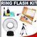 Orbis Arm Bracket & Orbis Ring Flash Attachment Turn Your Standard SLR Flash/Strobe Into A Ring Flash with Tripod + Accessory Kit