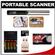 Pana-Vue Pana-Scan EasyScan Portable Document & Image Scanner with 4GB microSDHC Card & Reader + Batteries/Charger + Cleaning Cloth