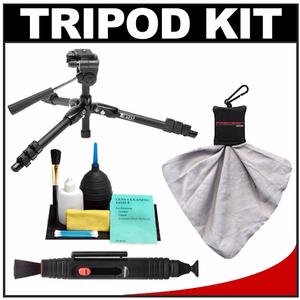 OSN 24.5" OS-250 Compact Low Angle Macro Tripod with Case with Lenspen + Spudz + Cleaning Kit - Digital Cameras and Accessories - Hip Lens.com