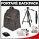 Portare Multi-Use Laptop/iPad/Digital SLR Camera Backpack Case (Black) with 57” Photo/Video Tripod + Canon Cleaning Kit