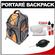 Portare Multi-Use Laptop/iPad/Digital SLR Camera Backpack Case (Gray/Orange) with Canon Cleaning Kit