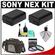 Power2000 ACD-772 Battery for Sony NP-FW50 for Alpha NEX-3, NEX-5 & NEX-C3 Digital Camera with 3 49mm UV/FLD/PL Filters + Accessory Kit