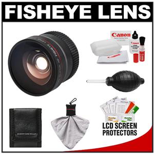 Precision Design 0.25X Super AF Fisheye Lens with Canon Cleaning Accessory Kit - Digital Cameras and Accessories - Hip Lens.com
