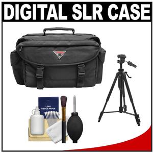 Precision Design 2000 Digital SLR System Camera Case with Deluxe Photo/Video Tripod + Accessory Kit - Digital Cameras and Accessories - Hip Lens.com